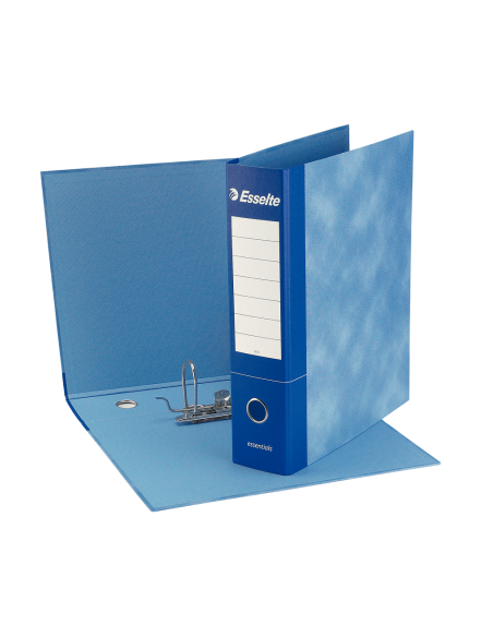 Conf. 6 Registratore Esselte Essentials G75  Dorso 8 cm - Protocollo Esselte - 1