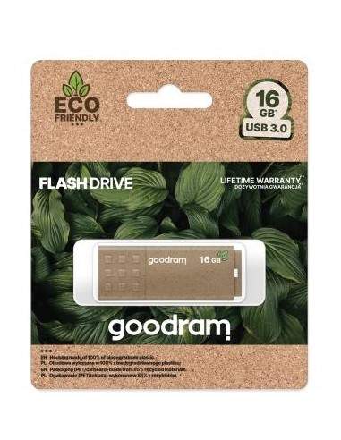 Pendrive GoodRAM 16GB UME3 GREEN USB 3.0 - retail blister Goodram - 1