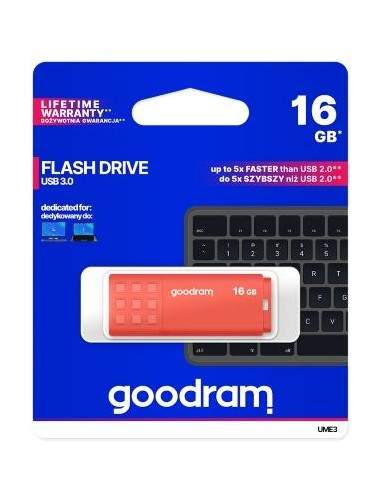 Pendrive GoodRAM 64GB UME3 orange USB 3.0 - retail blister Goodram - 1