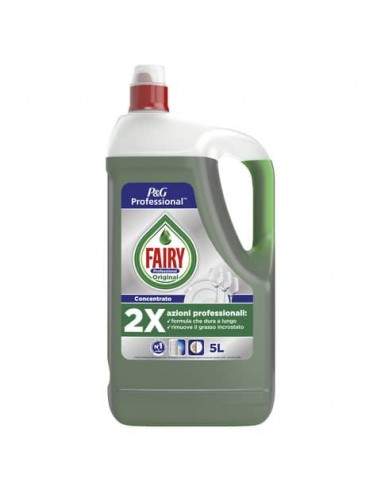 Detergente liquido per stoviglie Fairy Original verde 5 L PG139