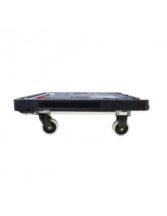 Carrello pieghevole Viso 80x52x87 cm nero - portata 200 kg - alluminio e plastica - RMP900 2