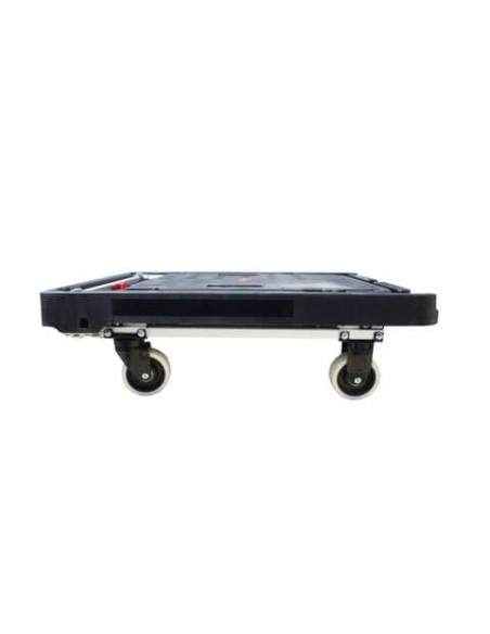 Carrello pieghevole Viso 80x52x87 cm nero - portata 200 kg - alluminio e plastica - RMP900