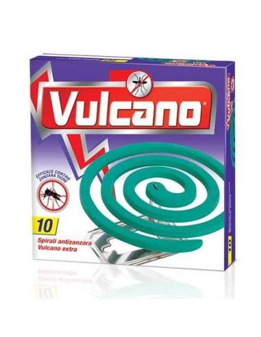 Insetticida zampirone per esterni Vulcano Extra - conf. 10 spirali 20216 Vulcano - 2