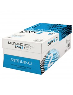 Carta per fotocopie A3 Fabriano COPY 2 500 ff bianco A3 42x29,7 cm 80 g/mq risma da 500 fogli - 41029742 2