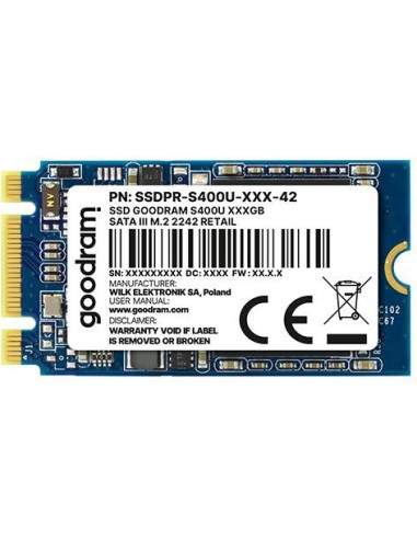 SSD S400U SATA III M.2 2242 Goodram - 1
