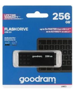 Pendrive GoodRAM 256GB BLACK USB 3.0 - retail blister Goodram - 1