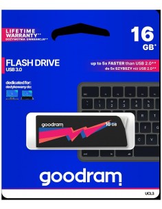 Pendrive GoodRAM 16GB UCL2 BLACK USB 3.0 - retail blister Goodram - 1