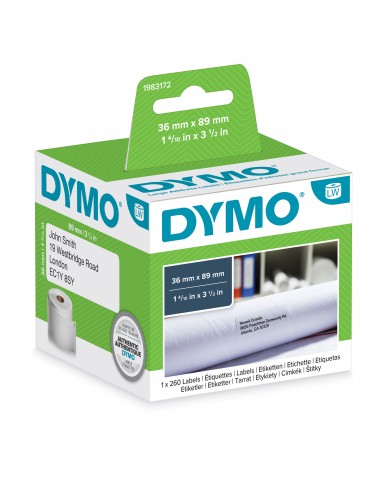 Etichette per Dymo LabelWriter  - permanenti - 36x89mm - bianco - 1983172