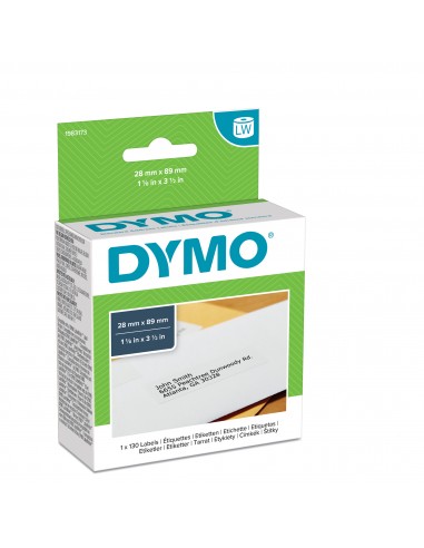 Etichette per Dymo LabelWriter  - permanenti - 28x89mm - bianco - 1983173