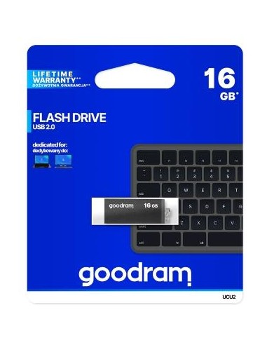 Pendrive GoodRAM 16GB UCU2 USB 2.0 - retail blister Goodram - 1
