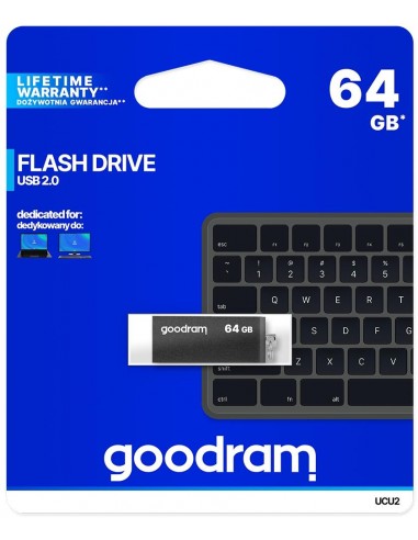 Pendrive GoodRAM 64GB UCU2 USB 2.0 - retail blister Goodram - 1