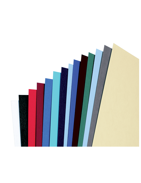 Copertine in cartoncino per rilegatura GBC - blu - CE040020 (conf.100)