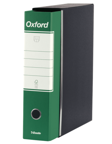 Registratore Oxford Esselte G83 Oxford - Commerciale - 23x30 cm - dorso 8 cm Esselte - 13