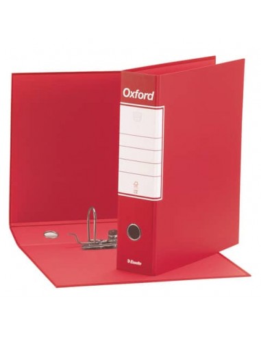 Conf. 6 Registratore Oxford Esselte G83 Oxford - Commerciale - 23x30 cm - dorso 8 cm Esselte - 10