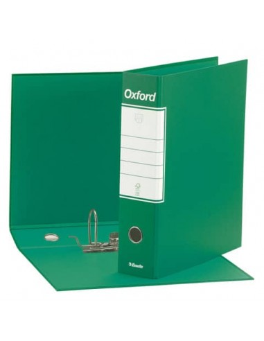 Conf. 6 Registratore Oxford Esselte G83 Oxford - Commerciale - 23x30 cm - dorso 8 cm Esselte - 12