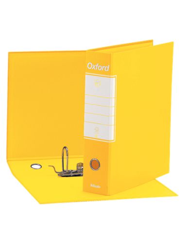 Conf. 6 Registratore Oxford Esselte G83 Oxford - Commerciale - 23x30 cm - dorso 8 cm Esselte - 9