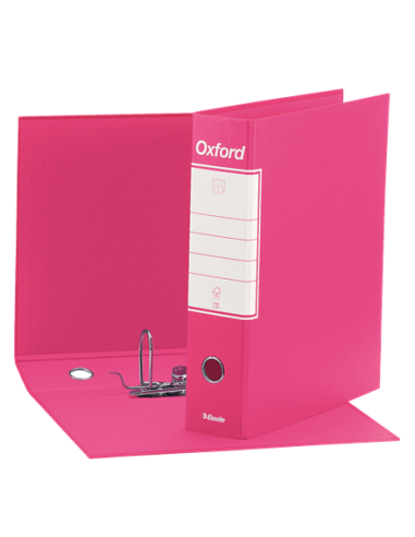 Conf. 6 Registratore Oxford Esselte G83 Oxford - Commerciale - 23x30 cm - dorso 8 cm Esselte - 19