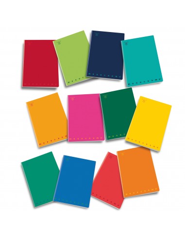 Conf. 10 Quaderno Monocromo Pigna formato A5 - 40 ff Pigna - 3