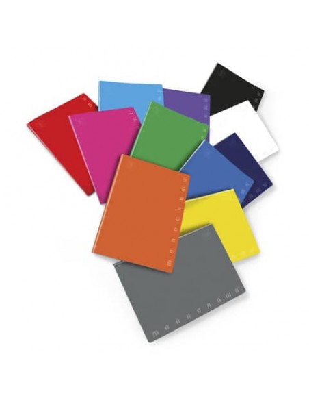 Conf. 10 Quadernone Monocromo Pigna formato A4 - 40 ff Pigna - 5