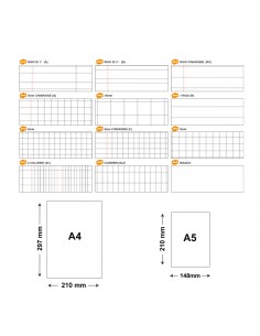 Quaderno Pet Job Blasetti - A4 - 1R 0A - 40+r ff - 6859 (conf. 10) Blasetti - 1 2
