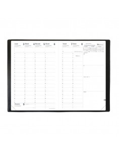 Agenda settimanale Quo Vadis Ministro 16x24 cm - Impala nero 015113Q Quo Vadis - 1 2
