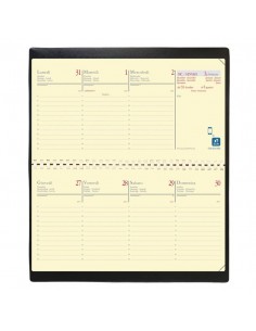 Agenda settimanale Quo Vadis Planital - Impala 8,8x17 cm nero 422088Q Quo Vadis - 1 2