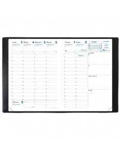 Agenda settimanale Quo Vadis Rigiro - Impala 9x12,5 cm nero 003099Q Quo Vadis - 1 2