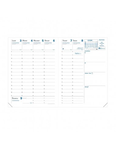 Agenda settimanale Quo Vadis Rigiro - Impala 9x12,5 cm nero 003099Q Quo Vadis - 3 Agenda settimanale Quo Vadis Rigiro - Impala 9x12,5 cm nero 003099Q Quo Vadis - 3