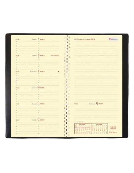 Agenda settimanale 2022 Quo Vadis Italnote - 8,8x17 cm Soho nero ebano 219236Q Agenda settimanale 2022 Quo Vadis Italnote - 8,8x17 cm Soho nero ebano 219236Q
