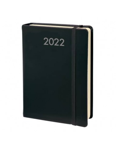 Agenda giornaliera 2022 Quo Vadis Daily Pocket Prestige - Habana 8,8x13 cm nero 617002Q