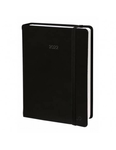 Agenda settimanale 2022 Quo Vadis Ministro Prestige Silk 16x24 cm nero 28651922MQ