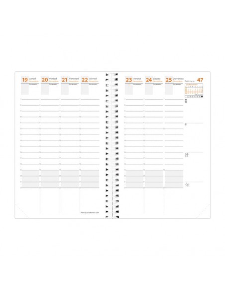 Agenda settimanale 2022 Quo Vadis Time&Life Pocket 10x15 cm rosso 53912622MQ Agenda settimanale 2022 Quo Vadis Time&Life Pocket 10x15 cm rosso 53912622MQ