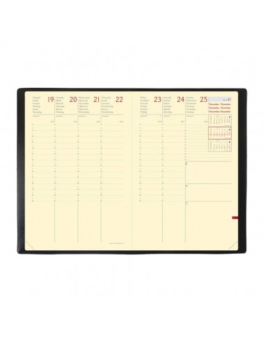 Agenda settimanale 2022 Quo Vadis Affari Prestige Silk 10x15 cm nero 28596122MQ Agenda settimanale 2022 Quo Vadis Affari Prestige Silk 10x15 cm nero 28596122MQ