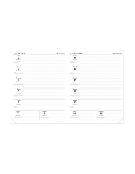 L'Agenda Del Professore Club Quo Vadis 2022 12 mesi AGO-LUG 21x27 cm turchese - formato orizzontale - 62604222MQ