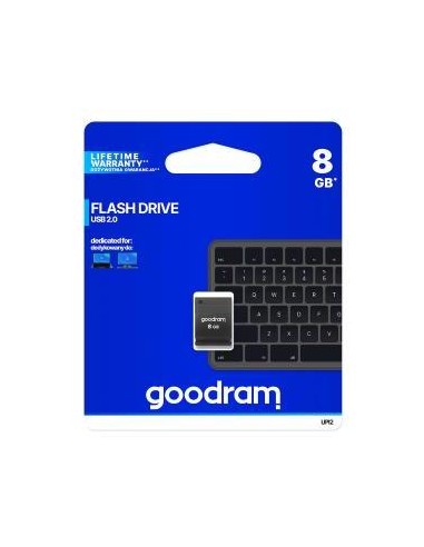 Pendrive Goodram UPI2 8GB USB MINI 2.0 blk - retail blister Goodram - 1