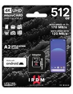 IRDM by GOODRAM 512GB MICRO CARD UHS I U3 A2 + adapter Goodram - 1