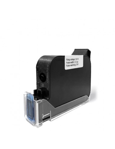 Cartuccia per marcatore codificatore InkJet da 25 mm - rapida asciugatura - base solvente - 42 ml - Colore: Nero - G1309S+  - 4