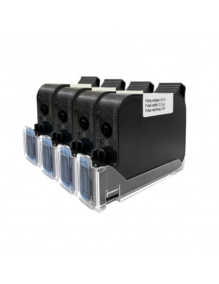 Cartuccia per marcatore codificatore InkJet da 25 mm - rapida asciugatura - base solvente - 42 ml - Colore: Nero - G1309S+  - 5