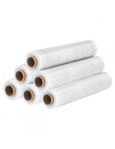 Film estensibile in bobina cm 50 x 160 mt - 23 micron - trasparente (conf. 6) Viva - 1