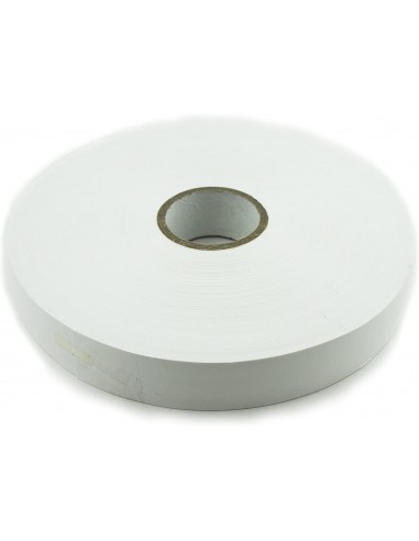 Nastro in poliestere composizioni tessili mm 35 x 100 mt  Bianco - lavaggi domestici - anima 40 My Label - 6