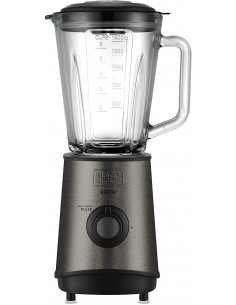 Black+Decker Bxjb800E Frullatore a Bicchiere 800 W, 1.5 Litri, Acciaio Inox/Plastica Nero Black&Decker - 1