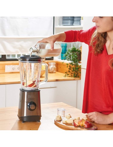 Black+Decker Bxjb800E Frullatore a Bicchiere 800 W, 1.5 Litri, Acciaio Inox/Plastica Nero Black&Decker - 4