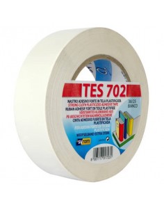 Nastro adesivo in tela Tes 702 Syrom - Tes 702 - 38 mm x 25 m - bianco - 1723