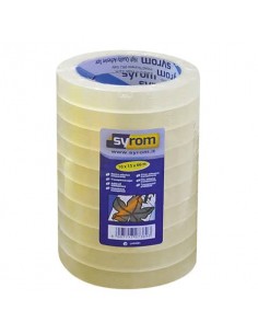 Nastro adesivo Noisy Transparent Syrom - torre - 15 mm x 66 m - 7389 (conf.10)