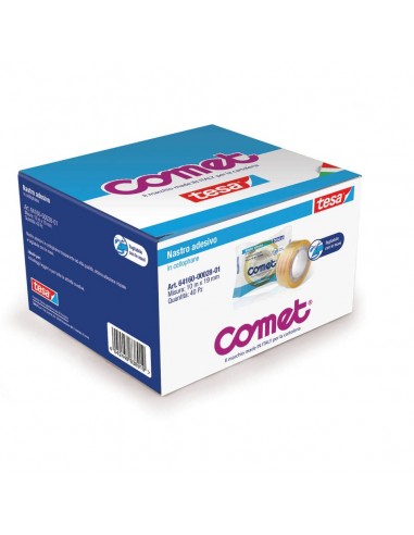 Comet Cellophane - Confezione a caramella - 19 mm x 10 m - 64160-00028-01