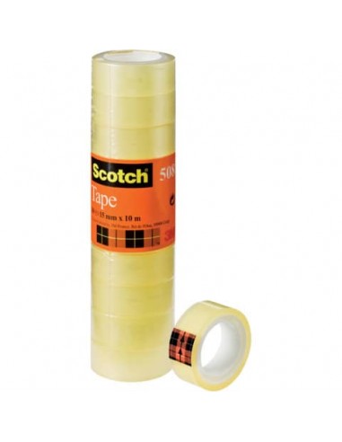 Nastro trasparente Scotch® 508 - 15 mm x 10 m - 508-1510 (conf.10)