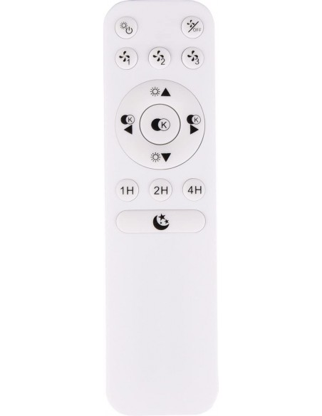 Ventilatore Da Soffitto Con Plafoniera A Led Dimmerabile Mod.Visby Cm.60  - 4