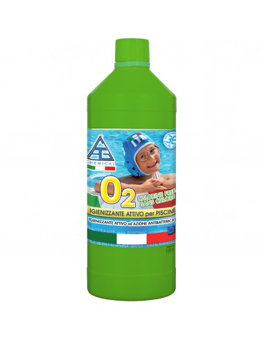 Igienizzante multiattivo senza cloro "02" per piscina conf da 1 Lt CAG CHEMICAL - 1
