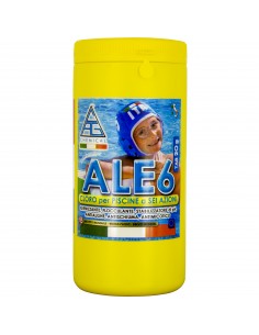 Cloro 6 Funzioni per Piscine in Pastiglie da 20 Gr Conf. da 1 Kg - ALE6 P20