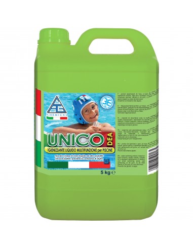 Cloro Liquido Multifunzione "UNICO" per Piscine conf. da Kg. 5 CAG CHEMICAL - 1